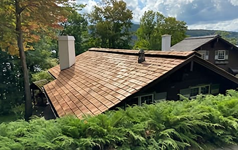 Couvreur toiture pente et plate Mont-Tremblant