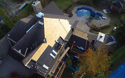 Installation réparation toiture bardeaux asphalte Drummondville