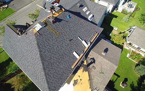 Réparation toiture bardeaux asphalte Drummondville