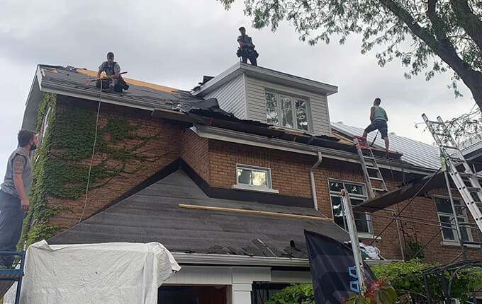 Travaux de toiture La Haute-St-Charles.