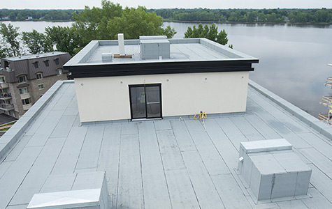 Toit plat Île Bizard